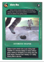Infantry Mine - Darkside [White Border]