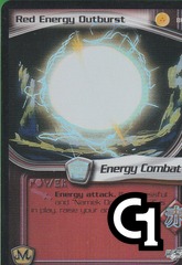 Red Energy Outburst Unlimited Foil - 80