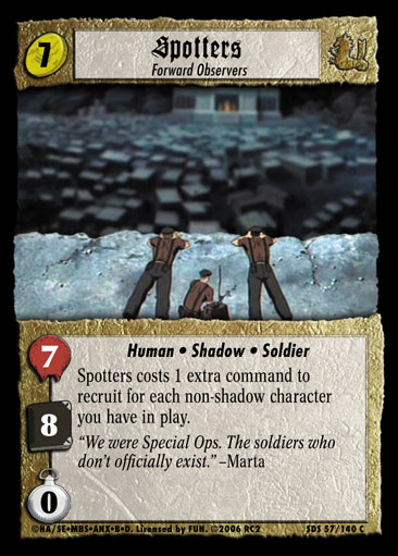 Spotters, Forward Observers