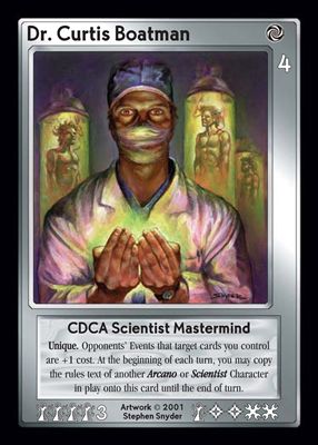 Dr. Curtis Boatman, CDCA Scientist Mastermind