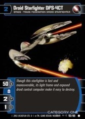 Droid Starfighter DFS-4CT - Foil