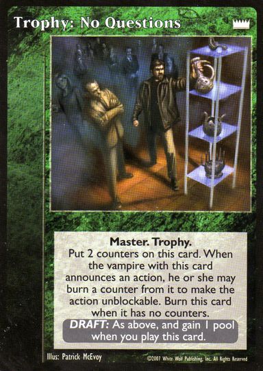 Trophy: No Questions
