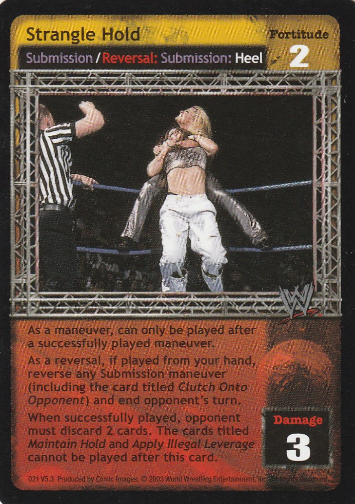 Strangle Hold (Ruthless Aggression)