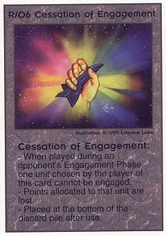 Cessation of Engagement