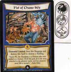 Fist of Osano-Wo FOIL