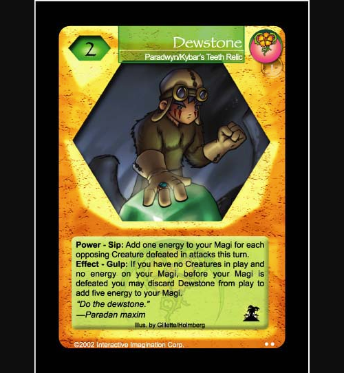 Dewstone - Paradwyn - Foil