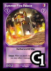 Summer Fire Palace, Netherworld Site