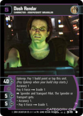 Dash Rendar (A) - Foil