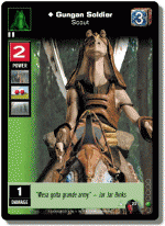 Gungan Soldier, Scout