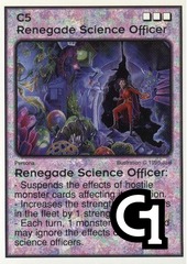 Renegade Science Officer