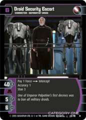 Droid Security Escort - Foil