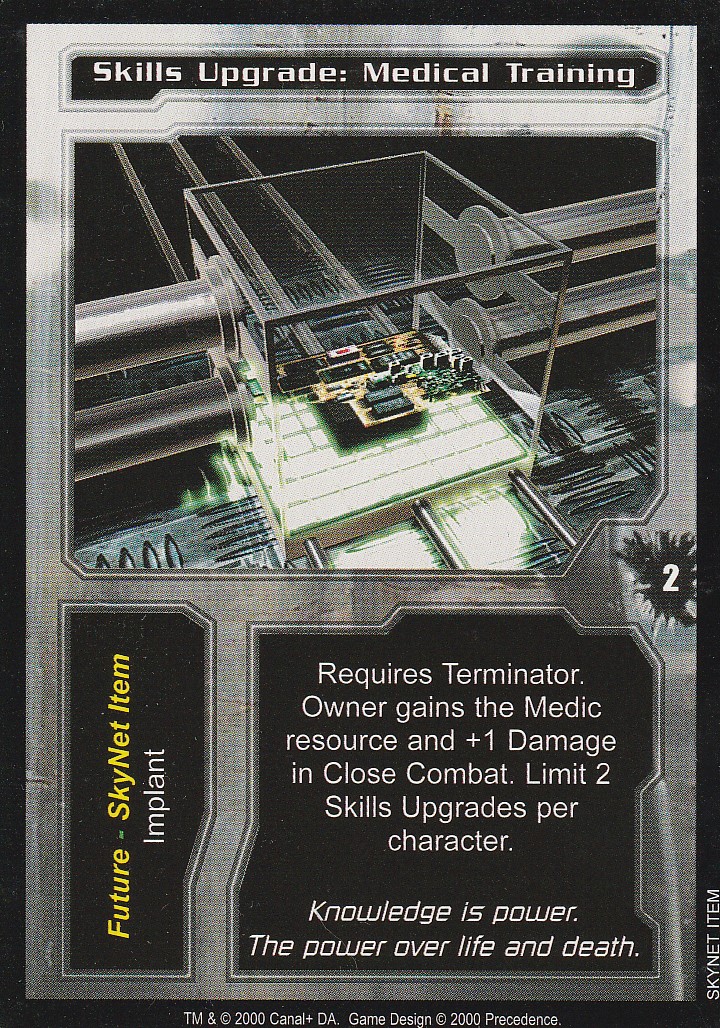 Skills Upgrade: Medical Training