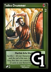 Taiko Drummer, Martial Arts Student