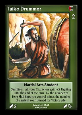 Taiko Drummer, Martial Arts Student