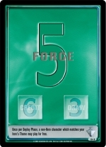 Force 5 - Green (game text)