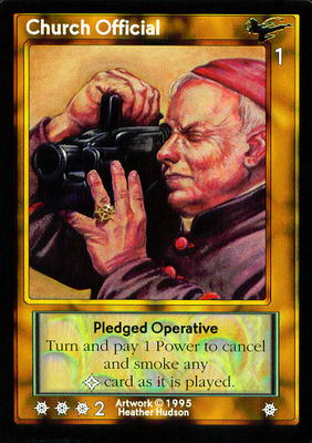 Church Official, Pledged Operative