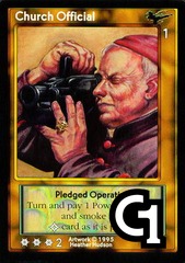 Church Official, Pledged Operative