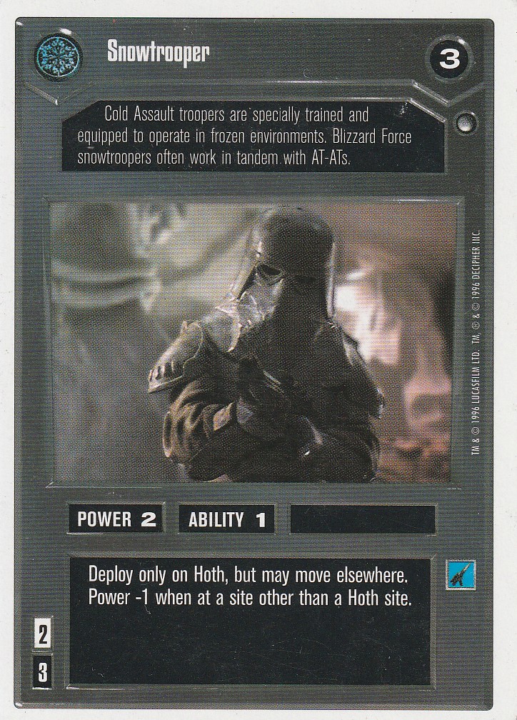 Snowtrooper [White Border] - (1996)
