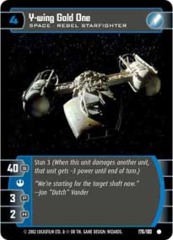 Y-wing Gold One