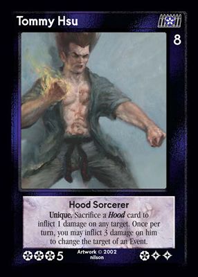 Tommy Hsu, Hood Sorcerer