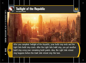 Twilight of the Republic - Foil
