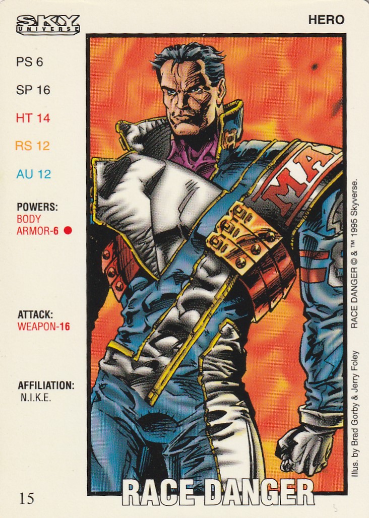 Race Danger  (2nd Print)