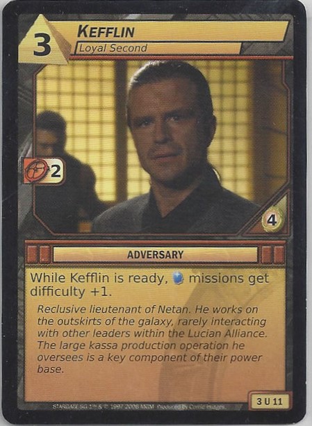 Kefflin, Loyal Second