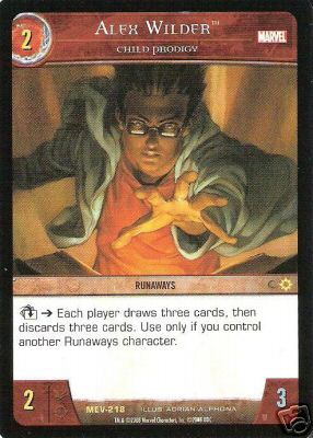 Alex Wilder, Child Prodigy - Foil