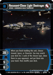 Recusant-Class Light Destroyer - Foil