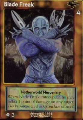 Blade Freak, Mercenary