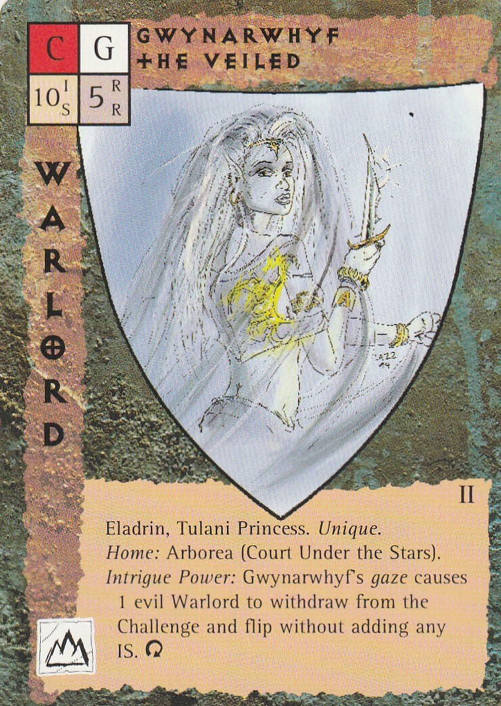 Gwynarwhyf the Veiled