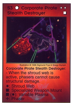 Corporate Pirate Stealth Destroyer