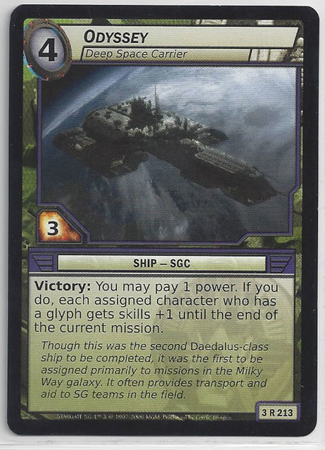 Odyssey, Deep Space Carrier