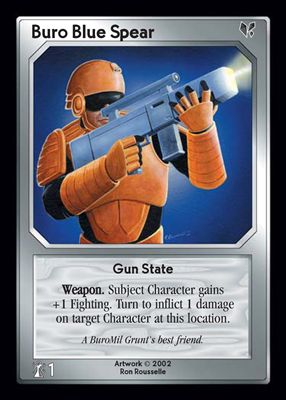 Buro Blue Spear, Gun State