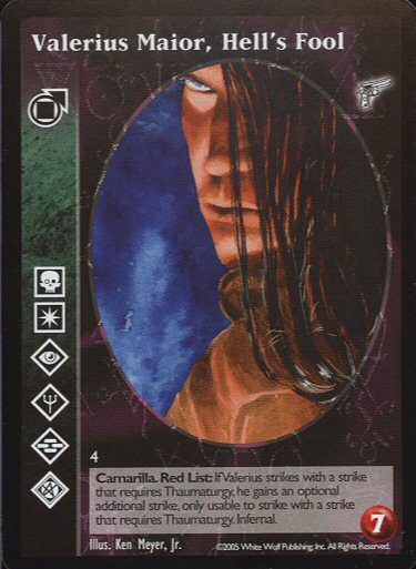 Valerius Maior, Hells Fool