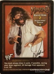 Mankind Superstar Card