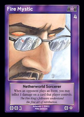 Fire Mystic, Netherworld Sorcerer