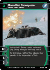 Unmodified Snowspeeder