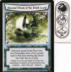 Second Doom of the Dark Lord FOIL