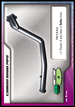 Carbon Down Pipe