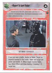 Report To Lord Vader [White Border]