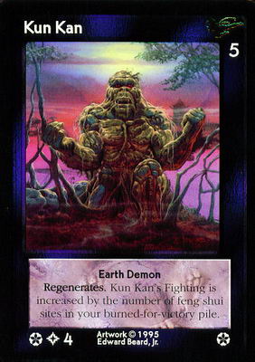 Kun Kan, Earth Demon
