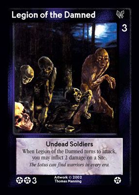 Legion of the Damned, Undead Soldiers