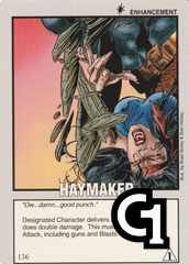 Haymaker  (2nd Print)