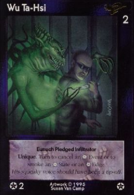 Wu Ta-Hsi, Eunuch Pledged Infiltrator