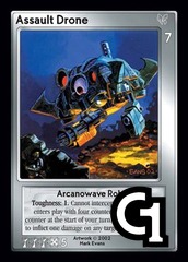 Assault Drone, Arcanowave Robot