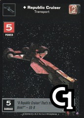 Republic Cruiser, Transport [Beta]