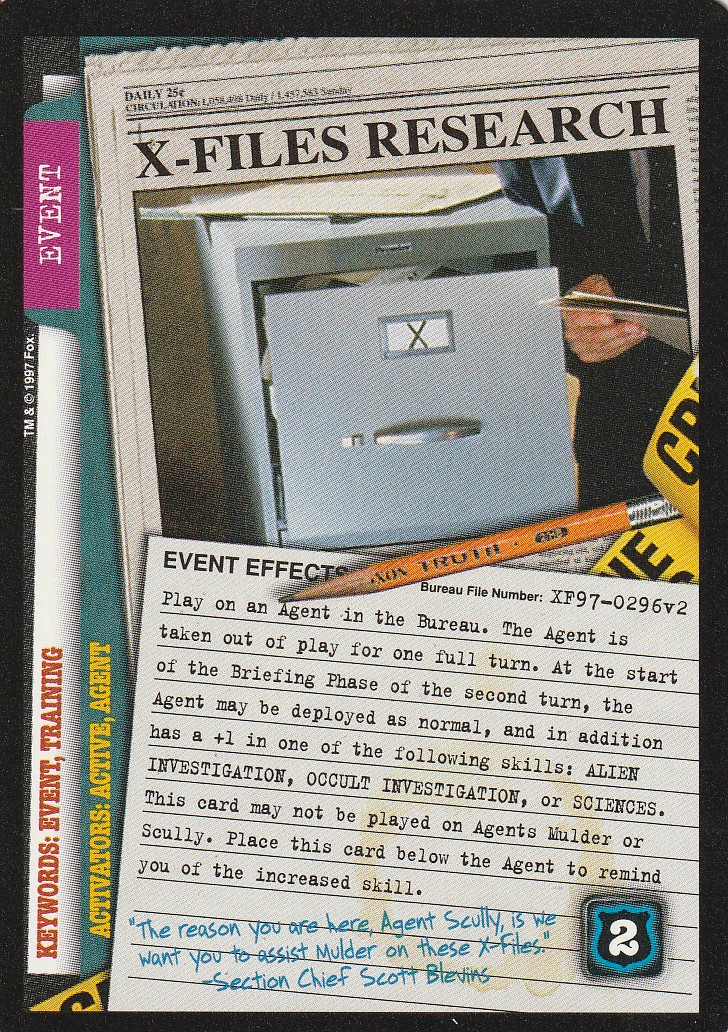X-files Research