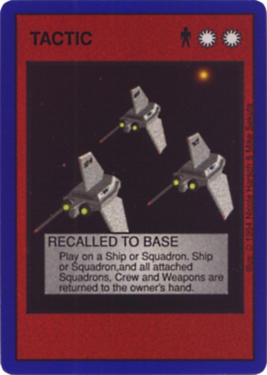 Recalled to Base