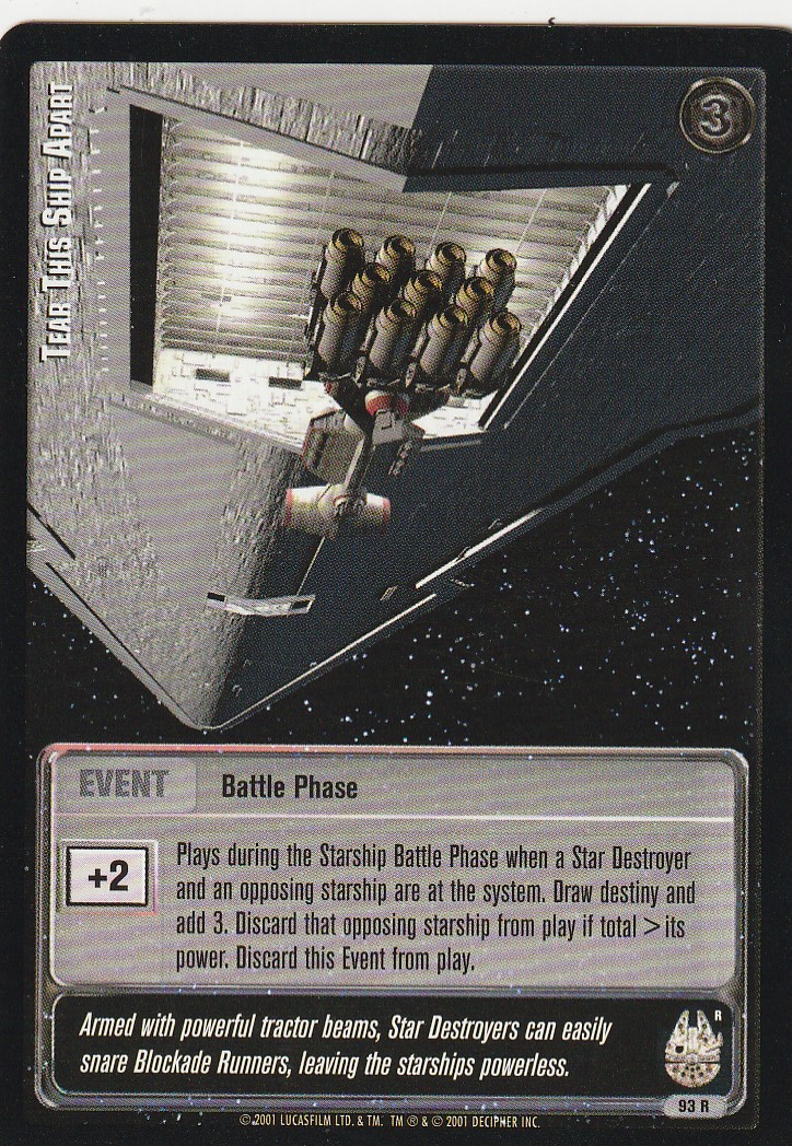 Tear This Ship Apart (R)